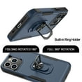 thumbnail image 4 of For iPhone 15.15 Pro,15 Plus,15 Ro Max Case, 2 in 1 Phone Case for iPhone 15 Pro Max 6.7", Tiflook Rubber & Rugged Shockproof Protection Heavy Duty with Ring Stand Kickstand Cover,Blue, 4 of 6