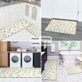 thumbnail image 5 of Pioneer Flower Floral Print Pattern Kitchen Rugs Sets Of 2, Anti Fatigue Non Slip Washable Floor Mats for Kitchen Sink Laundry, 17X30 Inch + 17X47 Inch, 5 of 6