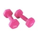 thumbnail image 1 of Mancuernas de Ejercicio Colamx 2 Piezas Equipo de Entrenamiento de Fuerza Pesas de Mano Rosa, 1 of 8
