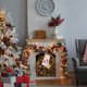 thumbnail image 5 of Gibobby Conjunto de calcetines de Navidad Relleno de bordado de Navidad Bolsa de renos Decoración Media-Bolsa de Papá Noel Media con dulces de Navidad y regalo(Multicolor), 5 of 5