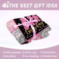 thumbnail image 6 of LHSHID Teenage Girls 18th Birthday Gifts Throw Blanket Happy 18th Birthday Decorations Blanket for Girls Birthday Gifts for 18 Year Old Girl Daughter Bestie Sister 30"x40", 6 of 7