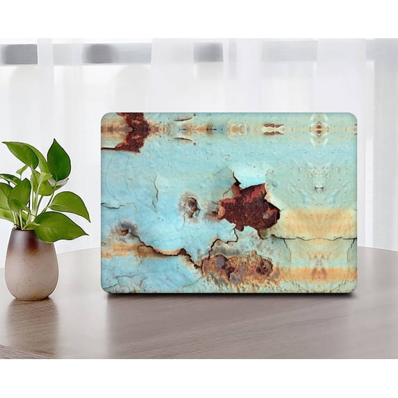 KSK KAISHEK Only for New MacBook Air 13" Case 2018 2019 2020 2021 2022 Release Model A1932 A2179 A2337 m1, Plastic Hard Shell Case + Black Keyboard Cover, Rust A 12