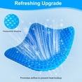 thumbnail image 3 of Gel Seat n for Long Sitting with Non-Slip Cover,Cooling seat n,Breathable Honeycomb Design Absorbs Pressure Points,for Office Chair, Home Car seat,Wheelchair, 3 of 4