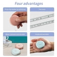 thumbnail image 3 of 6 Pieces Tape Measure, 1.5m/60inch Sewing Tape Measure, Practical Retractable Tape Measure, Soft Tape Measure for Measuring Length, Sewing Cuts, Bust/Waist, 3 of 5