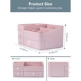 thumbnail image 4 of Organizador de maquillaje ONXE con cajones de gran capacidad, 4 of 7
