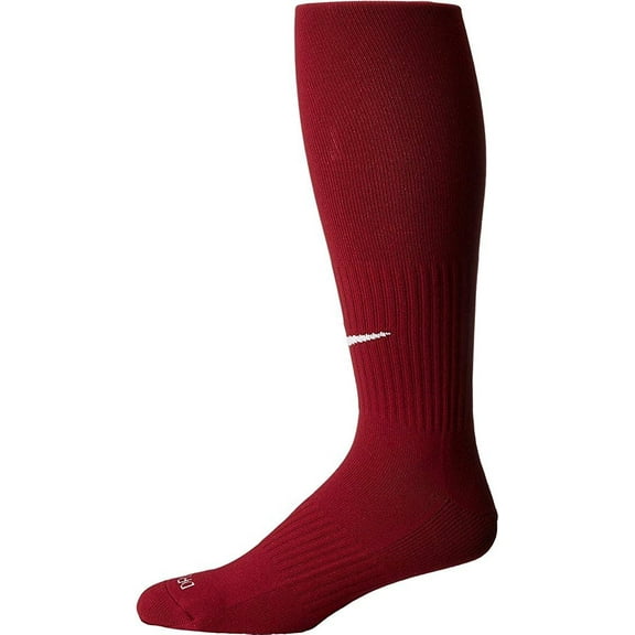 Nike Classic II Cushion Over-the-Calf Football Sock nkSX5728 677 Medium, Maroon/White