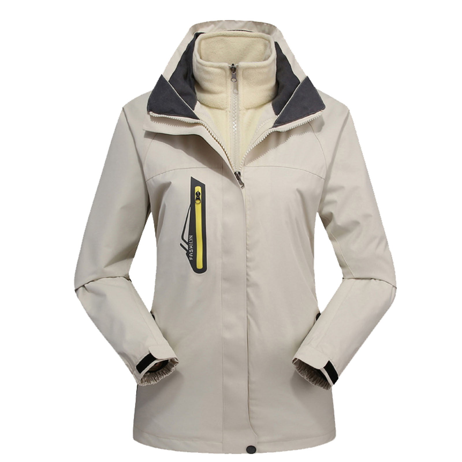 Women's Mountain Waterproof Ski Jacket Windproof Rain Windbreaker Winter Warm Hooded Snow Coat 