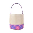 thumbnail image 2 of Halloween Basket Imitation Linen Storage Basket Trick or Treat Candy Bucket Handheld Halloween Party Decor Indoor Outdoor by PALIFEUR, 2 of 6