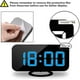 thumbnail image 3 of Digital Alarm Clock, Alarm Clocks For Bedrooms, Large Display Mirror, 3 of 5