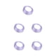 thumbnail image 2 of Ounissouiy Paquete Cinta Accesorios para manualidades DIY Tela Cintas de poliéster Púrpura Blanco 44 Type2 NO2, 2 of 6