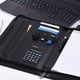 thumbnail image 4 of Cuero multifuncional profesional de negocio con cremallera Cartera Padfolio buzón de documentos A4 o Tomshoo  portafolio, 4 of 6