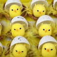 thumbnail image 3 of QTOCIO Easter Decorations, Easter Decoration Cute Chick Home Decoration Gift Box Mini Easter Chicks, 3 of 9
