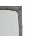 thumbnail image 2 of Ambesonne Grunge Fitted Sheet, Heron Birds, Full Size, Black Grey, 2 of 2