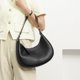 thumbnail image 2 of Bolsa De Hombro Bolso de hombro de PU para mujer Bolso de moda para axila Bolso cruzado con cremallera (Negro), 2 of 2