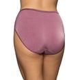 thumbnail image 2 of Women's Vanity Fair 13108 Illumination Hi-Cut Brief Panty (Berry Glaze 9), 2 of 5