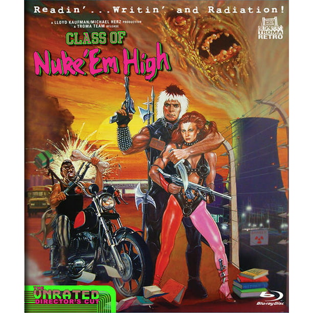 Boghandel Fabrikant undervandsbåd Class of Nuke 'Em High (Unrated) (DVD) - Walmart.com