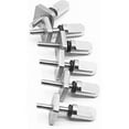 thumbnail image 5 of 6 Pcs Vis d'Aileron de Planche de Surf, Sans Outil Vis d'Aileron Pouce en Acier Inoxydable pour SUP Surf Longboard Paddleboard, 5 of 5