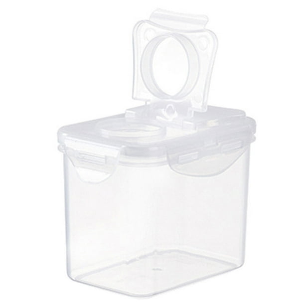 Tanque sellado transparente, contenedor para conservación de alimentos de cocina, recipiente de plástico para granos y otros granos, tanque de almacenamiento para refrigerador, almacenamiento