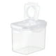 thumbnail image 2 of Tanque sellado transparente, contenedor para conservar alimentos en la cocina, recipiente de plástico para granos y otros granos, tanque de almacenamiento para refrigerador, botella de almacenamiento., 2 of 6