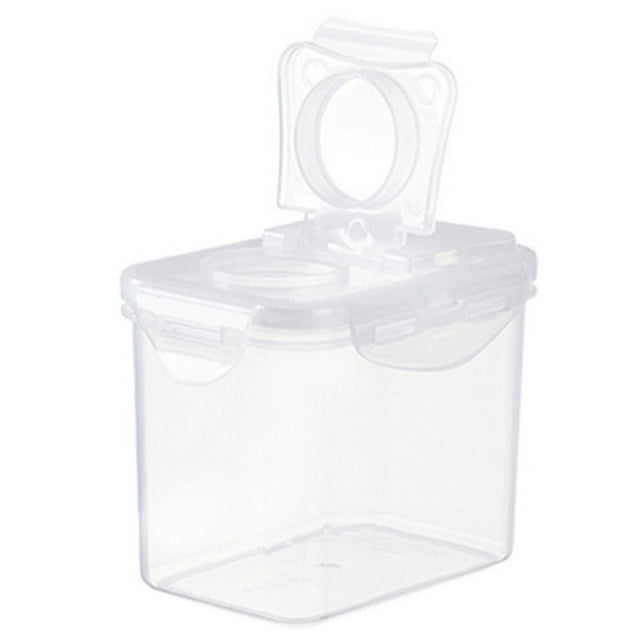 Bigersell Airtight Pantry Storage Containers Sale Portable Clear Storage Containers Rectangular Shape Food Grade Travel Size Containers Plastic Food Containers