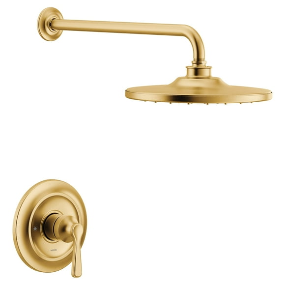 Moen UTS344302BG Colinet M-CORE Kit de Garniture de Douche Série 3 avec 1 Poignée, Valve Requise, Or Brossé