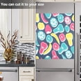 thumbnail image 6 of Magnetic Dishwasher Decal - 23x26 Inches ， Single-Sided Print, Cuttable, for Dishwasher, Refrigerator, and Other Metal Surfaces，Colorful Fruit and Vegetable Shapes, 6 of 6