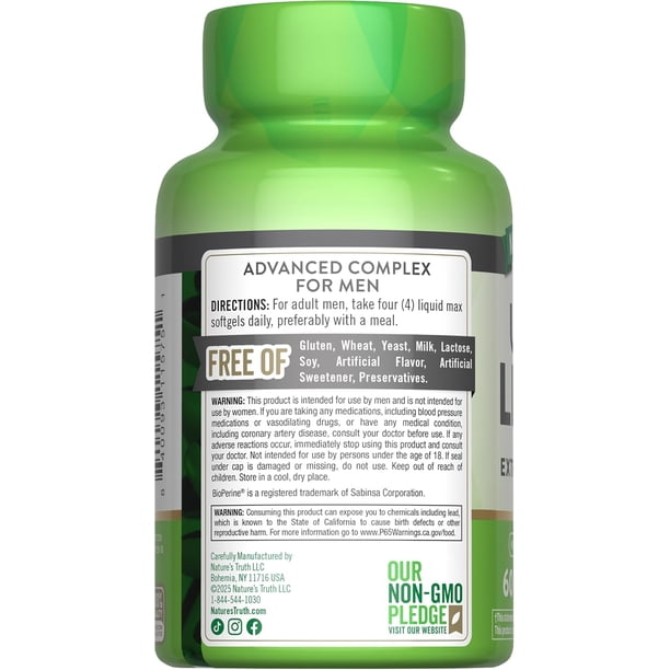 Natures Truth Ultra Libido Supplement For Men | Tongkat Ali