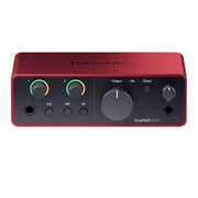 Focusrite Scarlett Solo Studio 4th Gen 2-in 2-out USB Audio Interface with Boom Stand & Pop Filter Package
