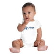 thumbnail image 6 of Space Force Logo US Military USSF Romper Boys or Girls Infant Baby Brisco Brands 18M, 6 of 7