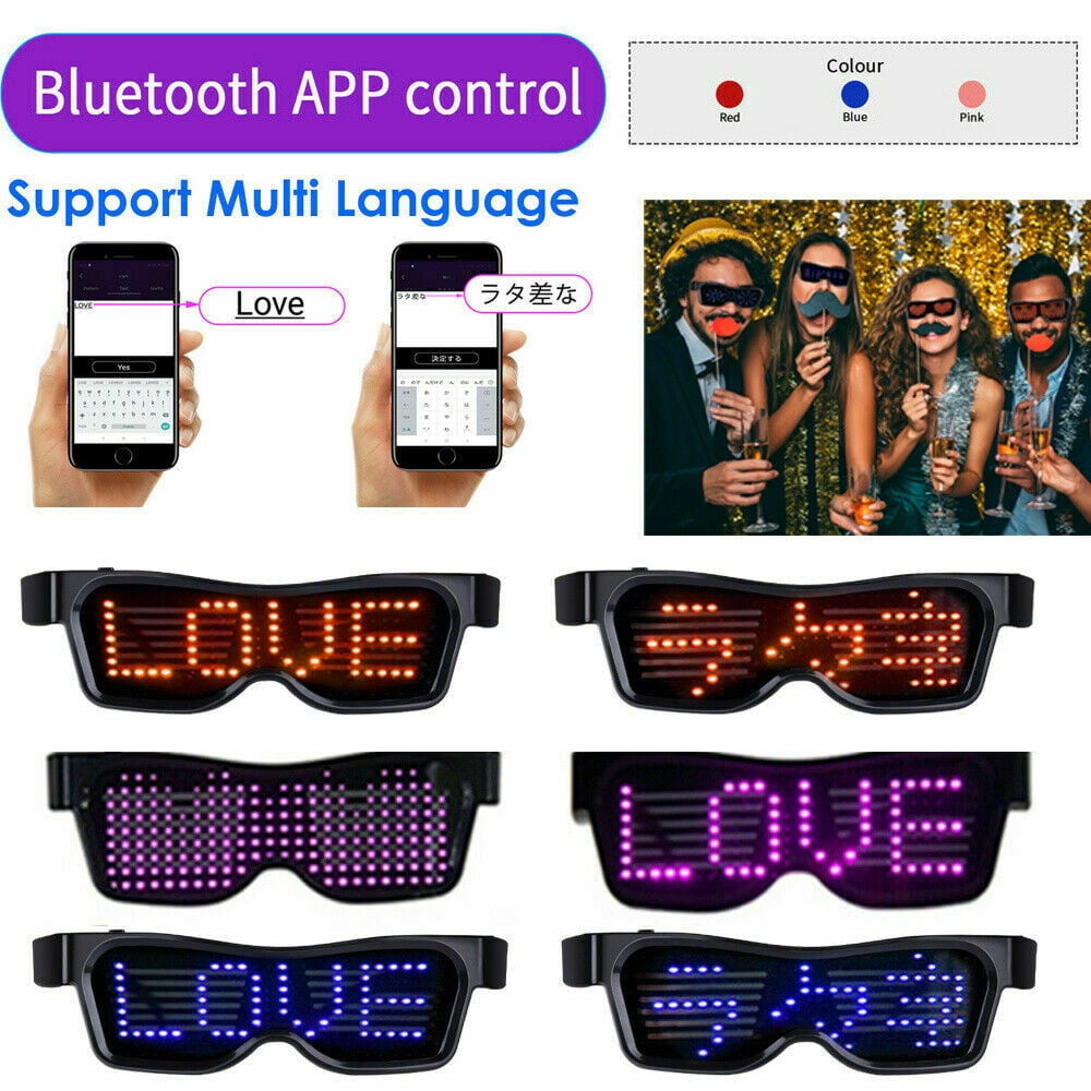 bluetooth led sunglasses