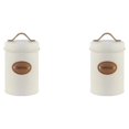 thumbnail image 2 of Contenedores de almacenamiento de cocina Advancent Tarros duraderos a prueba de fugas 2Conjunto Beige café, 2 of 6