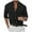 Mens Clothing Black, variant on Mens Cotton Linen Dressy Blouses, Long Sleeve Shirts for Men Fall Business Casual Loose Fit Solid Color Lapel Button Down T-Shirts S-3XL
