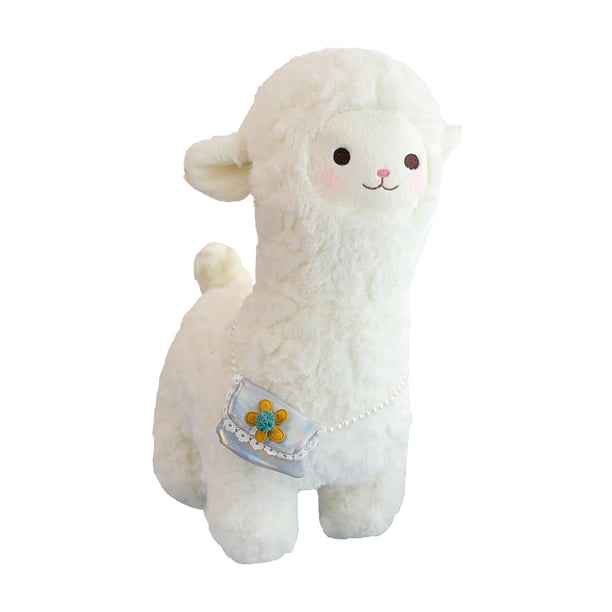 Cojín de animales de peluche de Alpaca, muñeco abrazable para niños y niñas, almohada de juguete de peluche de Llama para festivales, sala de estar 45cm