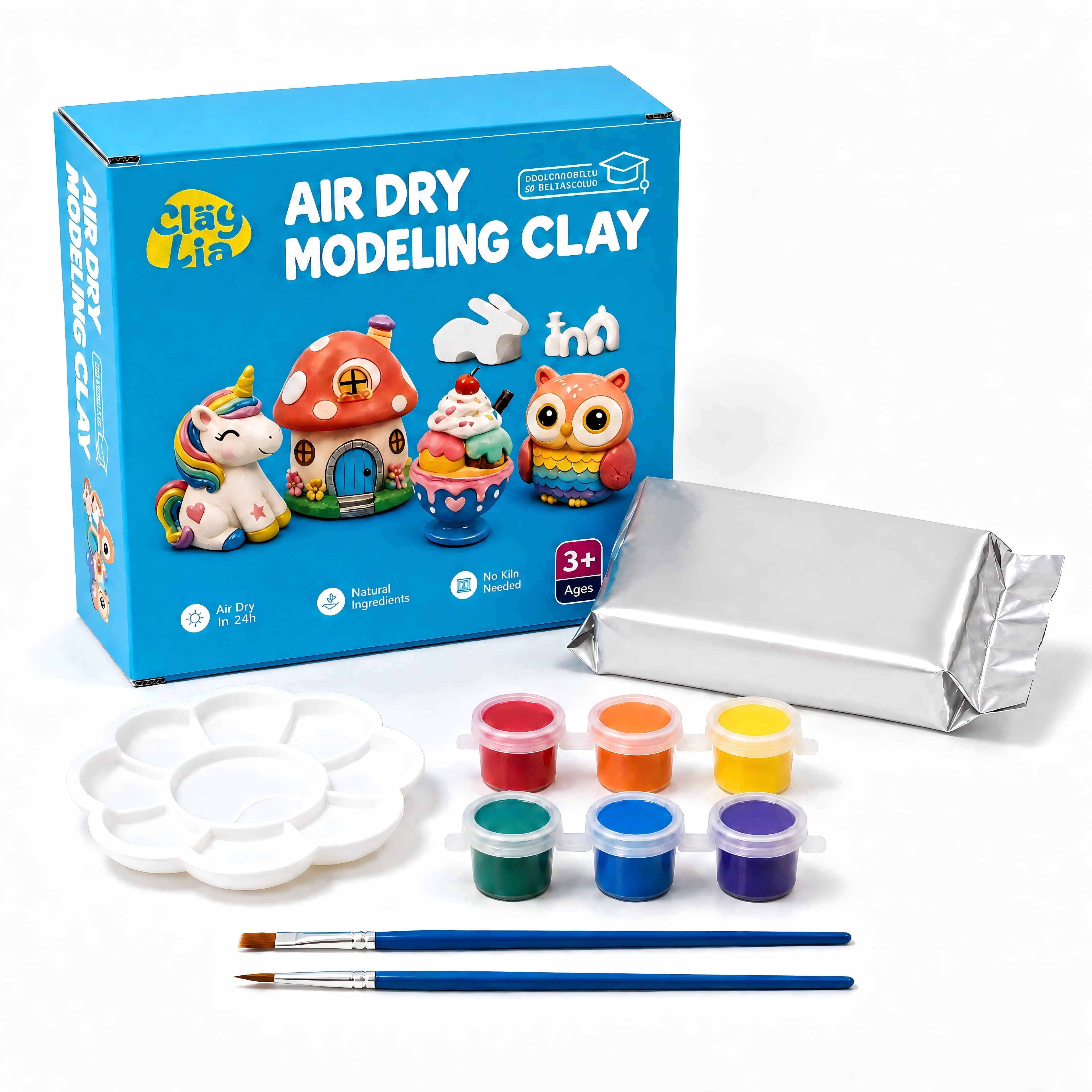 Make It Real, Mini Pottery DIY Studio Deluxe Set, Age 8+