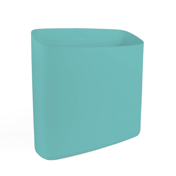HoneyCanDo Perch Biggy Organizer Container, Teal