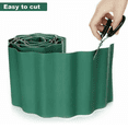 thumbnail image 2 of Borde de césped Flexible 9M × 15CM MACHAO Borde de jardín Flexible verde, 2 of 4