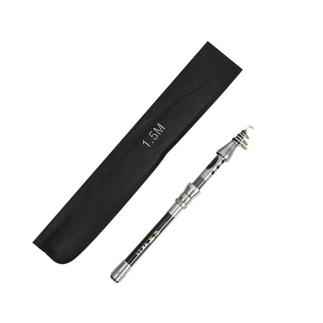 High Fiber Telescopic Fishing Rod and Reel Set with Full Metal Smooth Reel and X Warping Pattern Design for Outdoor Sports