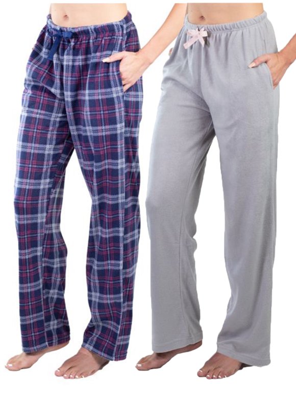 Buy 3 Pack: Women's Ultra-Soft Fleece Comfy Stretch Pajama
