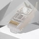 thumbnail image 3 of Cat7 10 Uds Blindado RJ45 8P8C CAT7 30GIP Conectores De Servidor De Red De Comunicación Cable Ethernet RJ45, 3 of 7