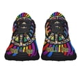 thumbnail image 5 of Love Is Love Peace Sign Hippie LGBT Pride Shoes Sneakers Black Size 12, 5 of 7