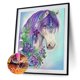 thumbnail image 2 of Suculentas Caballo 5D DIY Diamante Pintura Rhinestone Taladro Redondo Completo (B4661) Tmvgtek Oficina Multiescena Multifunción, 2 of 8
