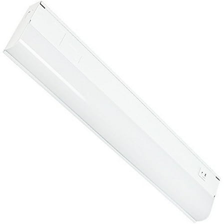 18 in. LED Under Cabinet Light Fixture 9W 3000K 4000K GlobaLux UCL-18-9-120D-930/40-WH