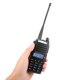 thumbnail image 3 of Radio bidireccional portátil Walkie Talkie de mano con clip trasero 100-240 V (enchufe AU), 3 of 9
