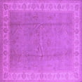 thumbnail image 1 of Ahgly Company Indoor Square Oriental Purple Industrial Area Rugs, 7' Square, 1 of 4