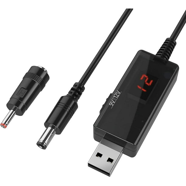 USB bis 9 V, 5 V bis 12 V Step Up, USB DC 5 V-Boost-Kabel auf 9 V