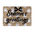 thumbnail image 2 of DPTALR Christmas Letter Home Door Mat Absorbent Mat Living Room Kitchen Floor Mat, 2 of 3