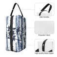 thumbnail image 5 of Uemuo Palm Tree Pattern Portable Toiletry Bags with Handle, Waterproof travel Make up Bags for Women, Large Capacity Travel Cosmetic Bags, 5 of 9