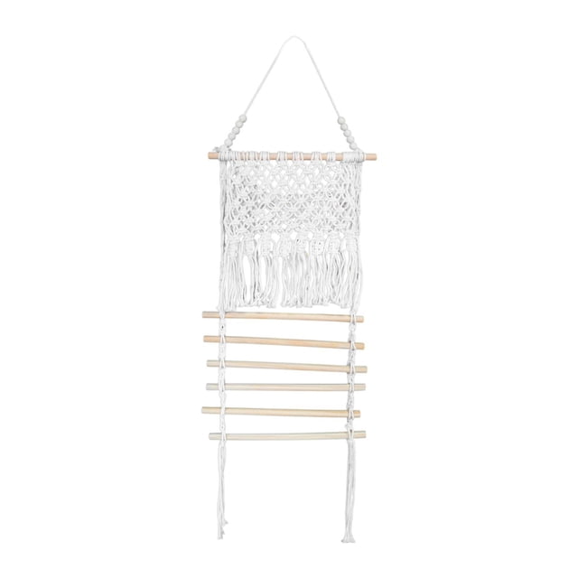 Organizador de Pinzas para El Cabello Colgante, Perchero de Gran Capacidad, Soporte para Pinzas de Cabello, Expositor para Armario, Habitación de Niña