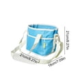 thumbnail image 2 of 4 Compartment Water Bottle Carrier Bag Family Size with Divider Large Capacity Crossbody Drink Caddy for Hiking Travel, 2 of 5