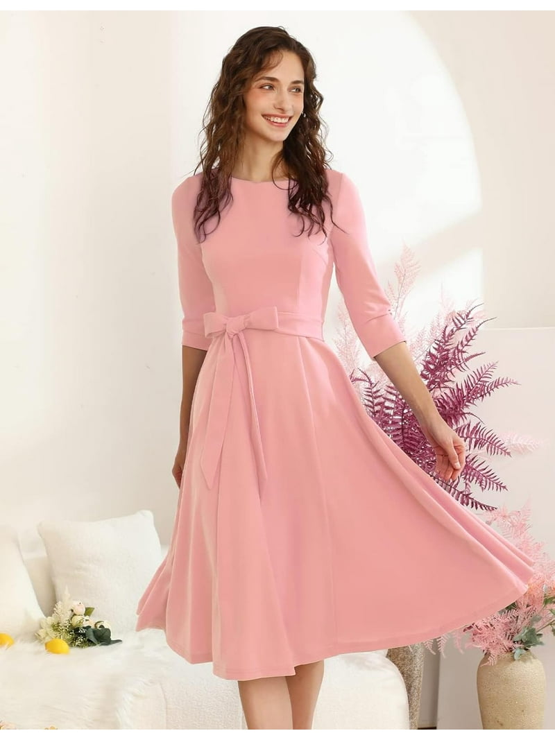 formal dresses church Terramina Church Dress 7869-Red main image 1